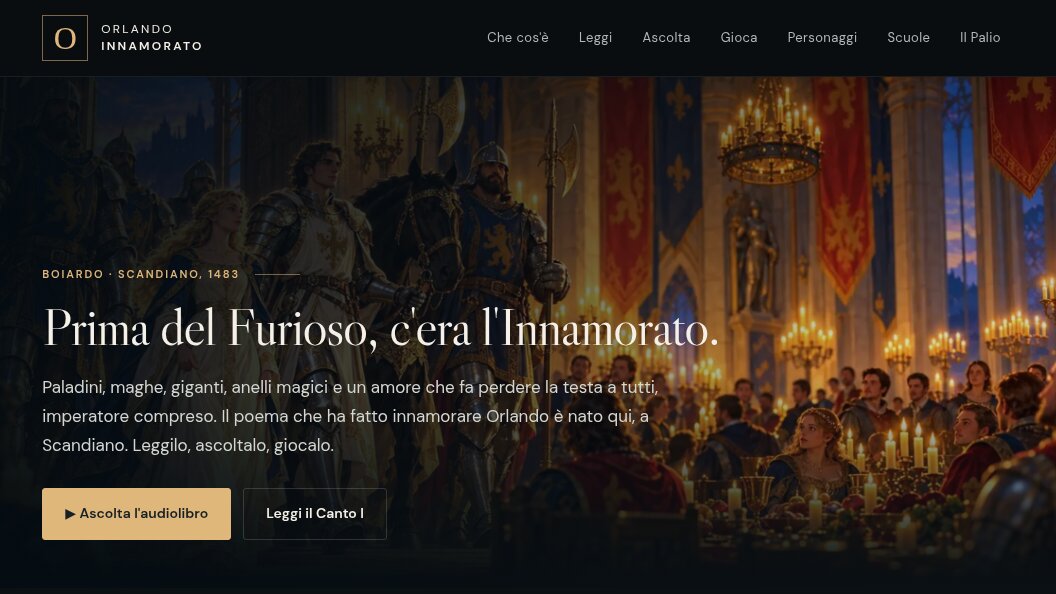 Screenshot Orlando Innamorato